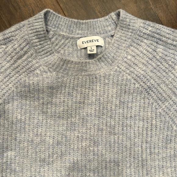 Evereve light heathered blue sweater - Picture 2 of 3